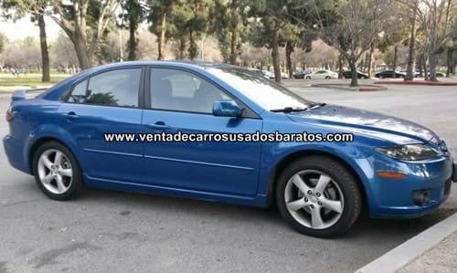 2006 Mazda 6 Carro Azul Deportivo 4 Puertas en venta por dueño