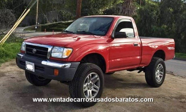 1999 toyota tacoma 4 cilindros 4x4 estandar en venta usada