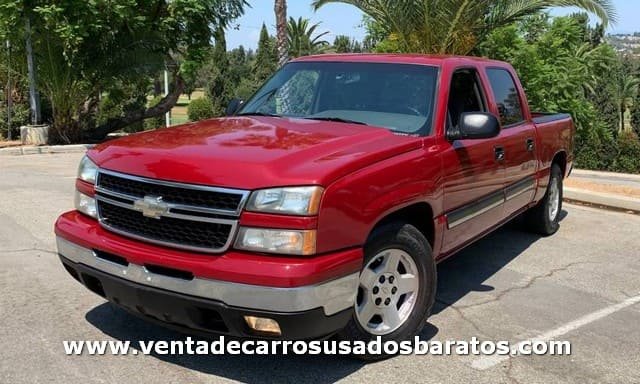 Camioneta Chevrolet Silverado 1500 2006 8 Cilindros Doble Cabina en venta usada barata