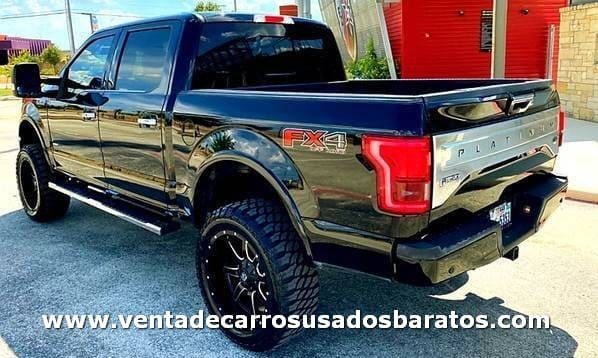 Trocas usadas Ford F-150 Supercrew 4x4 2016 arreglada en venta barata