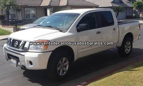 Camioneta Usada 2008 Nissan Titan Doble Cabina barata usada para trabajo de venta por dueno