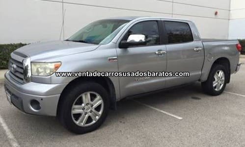 Venta Camioneta Toyota Tundra 2008 4x4 Gris 4 Puertas 4x4 Usadas Baratas