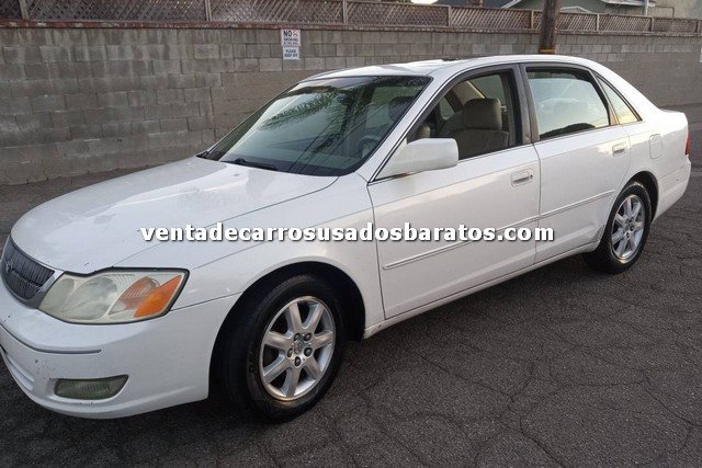 2001 Toyota Avalon XLS 4 Puertas blanco usado de 2000 dolares