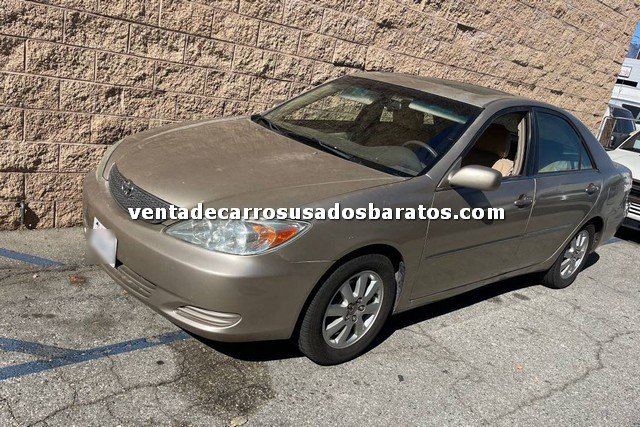 2002 Toyota Camry 4 cilindros beige carro usado de 3000 dolares
