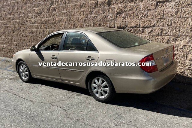 2002 Toyota Camry 4 cilindros beige carro usado de 3000 dolares