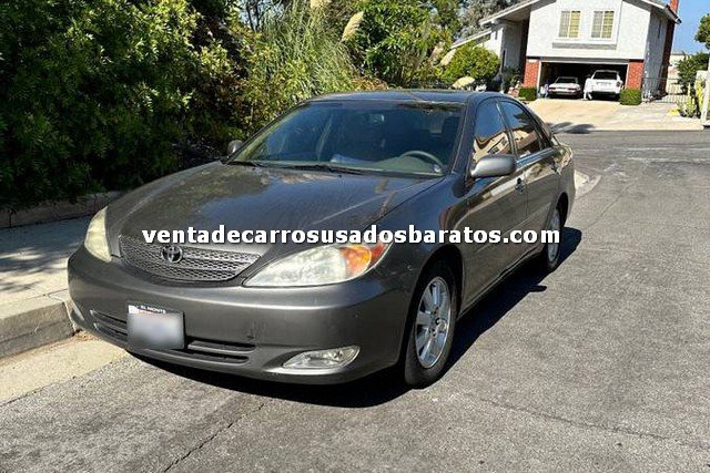 2003 Toyota Camry XLE V6 gris carro usado de 2000 dolares