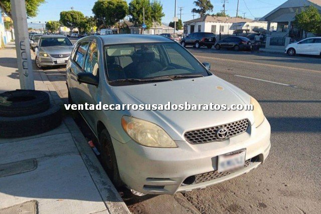 2003 Toyota Matrix carro usado de 1500 dolares de venta Los Angeles
