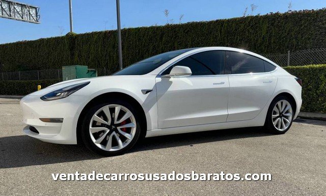 Dueno vende auto urgente 2018 Tesla Modelo 3 blanco