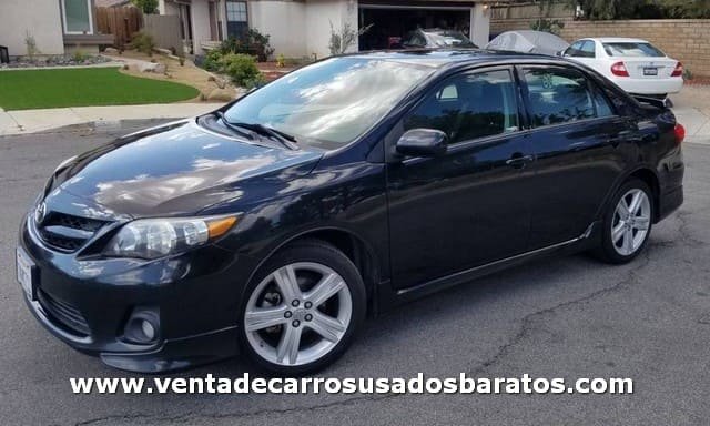 2012 Toyota Corolla S Coche Usado en Venta por Dueno
