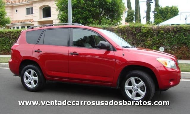 Camioneta usada toyota rav4 4x4 2006 rojo used for sale by owner